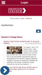 Mobile Screenshot of my.hesston.edu